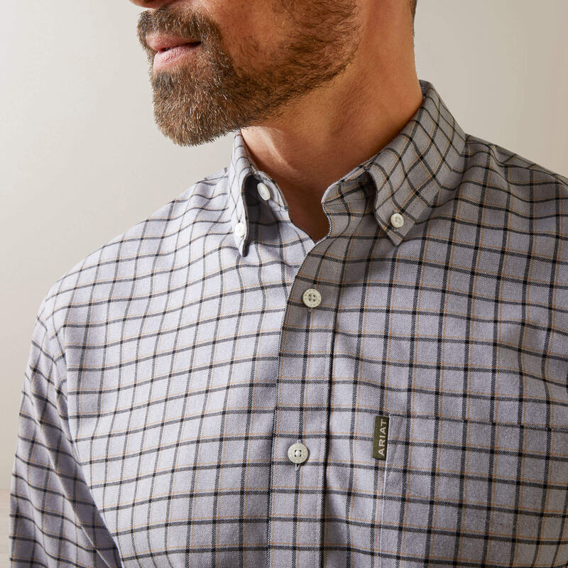 Ariat Clement Long Sleeved Shirt - Grey Check