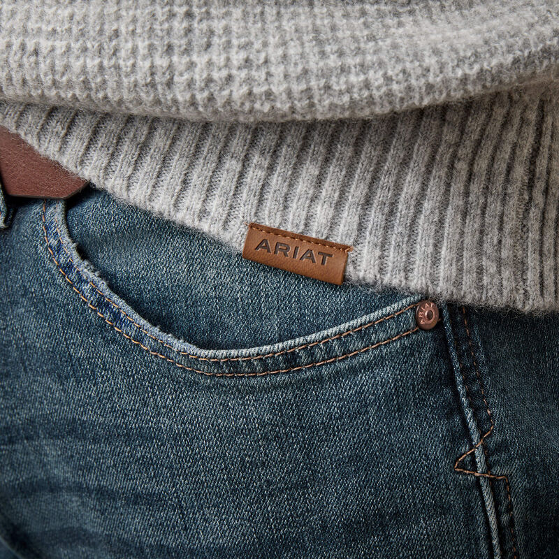 Ariat Mens Mill Valley Sweater - Grey