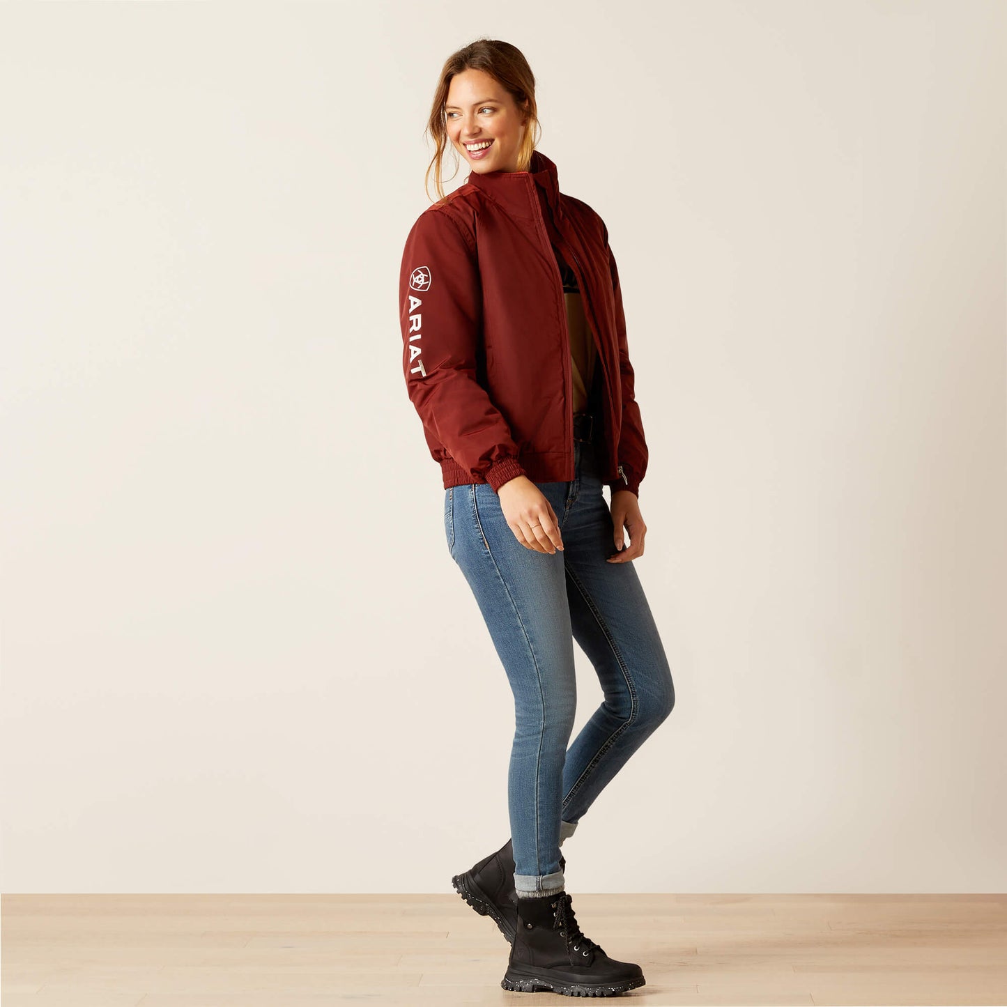 Ariat Stable Insulated Jacket - Fired Brick