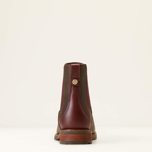 Ariat Womens Wexford H20 Chelsea Boot- dark brown