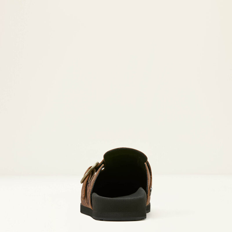 Country Mule- Leopard Suede
