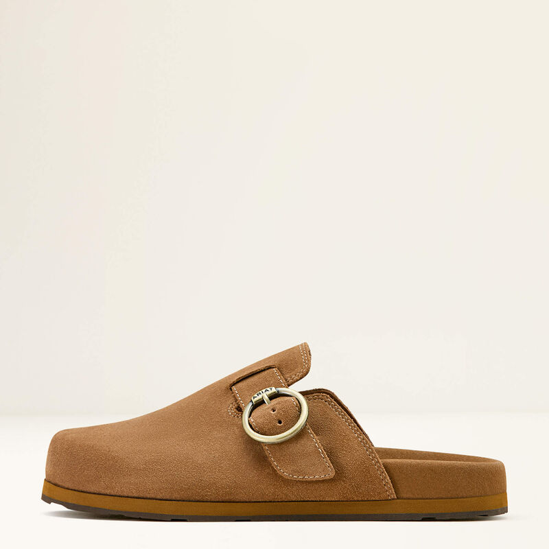 Country Mule- Caramel Suede