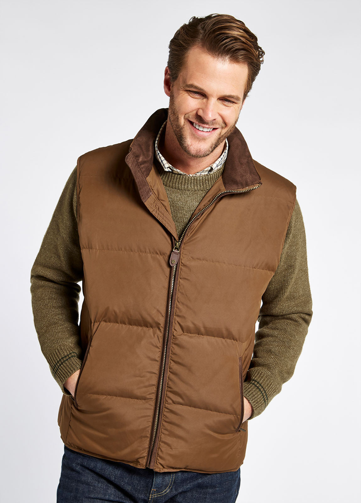 Dubarry Graystown Down Gilet - Walnut