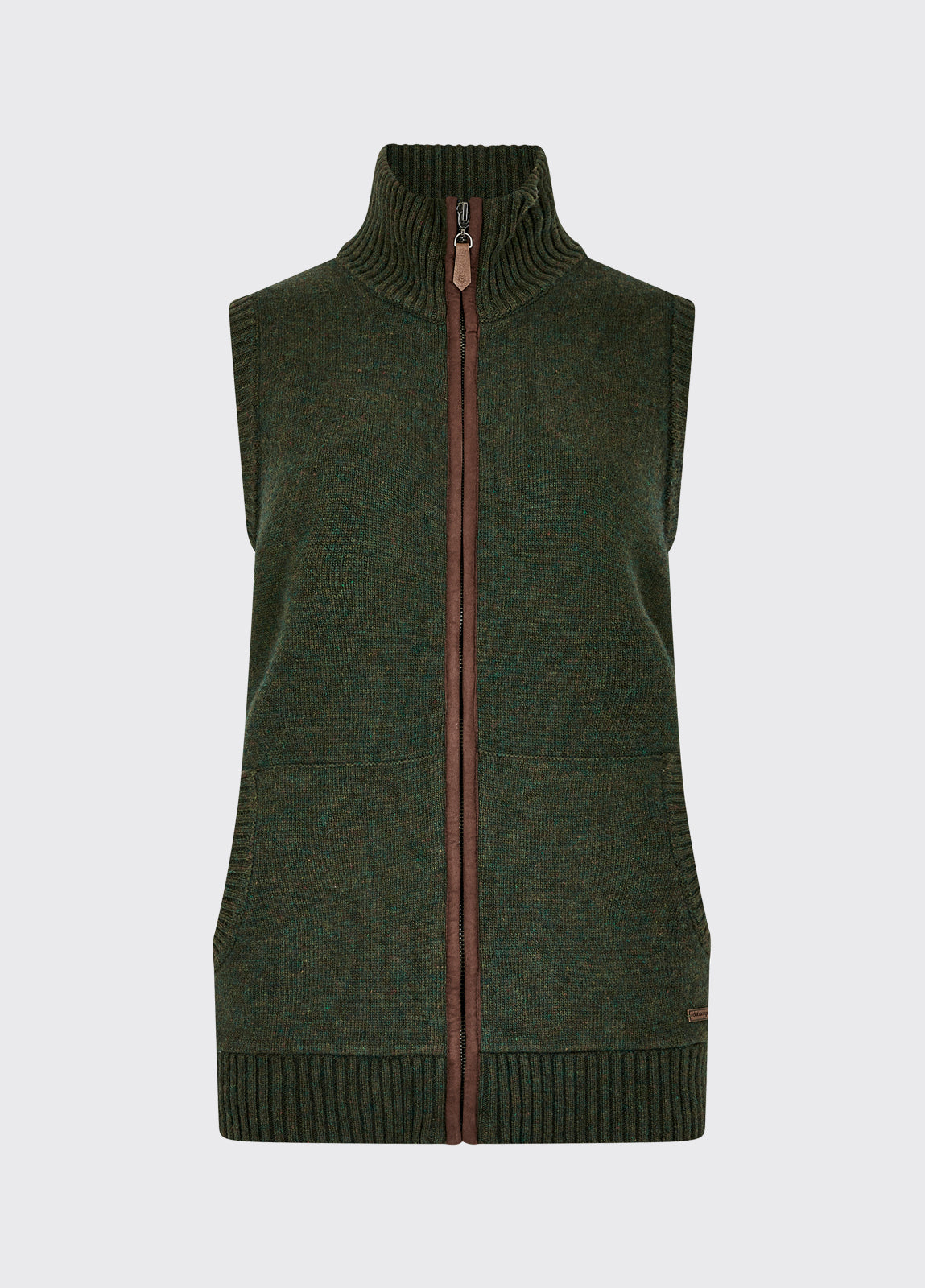 Dubarry Sheedy Knit Bodywarmer - Olive