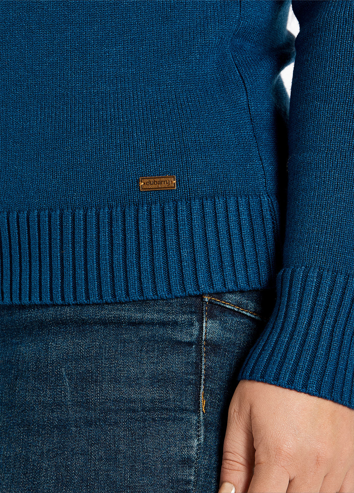 Dubarry Rosmead Sweater - Peacock Blue