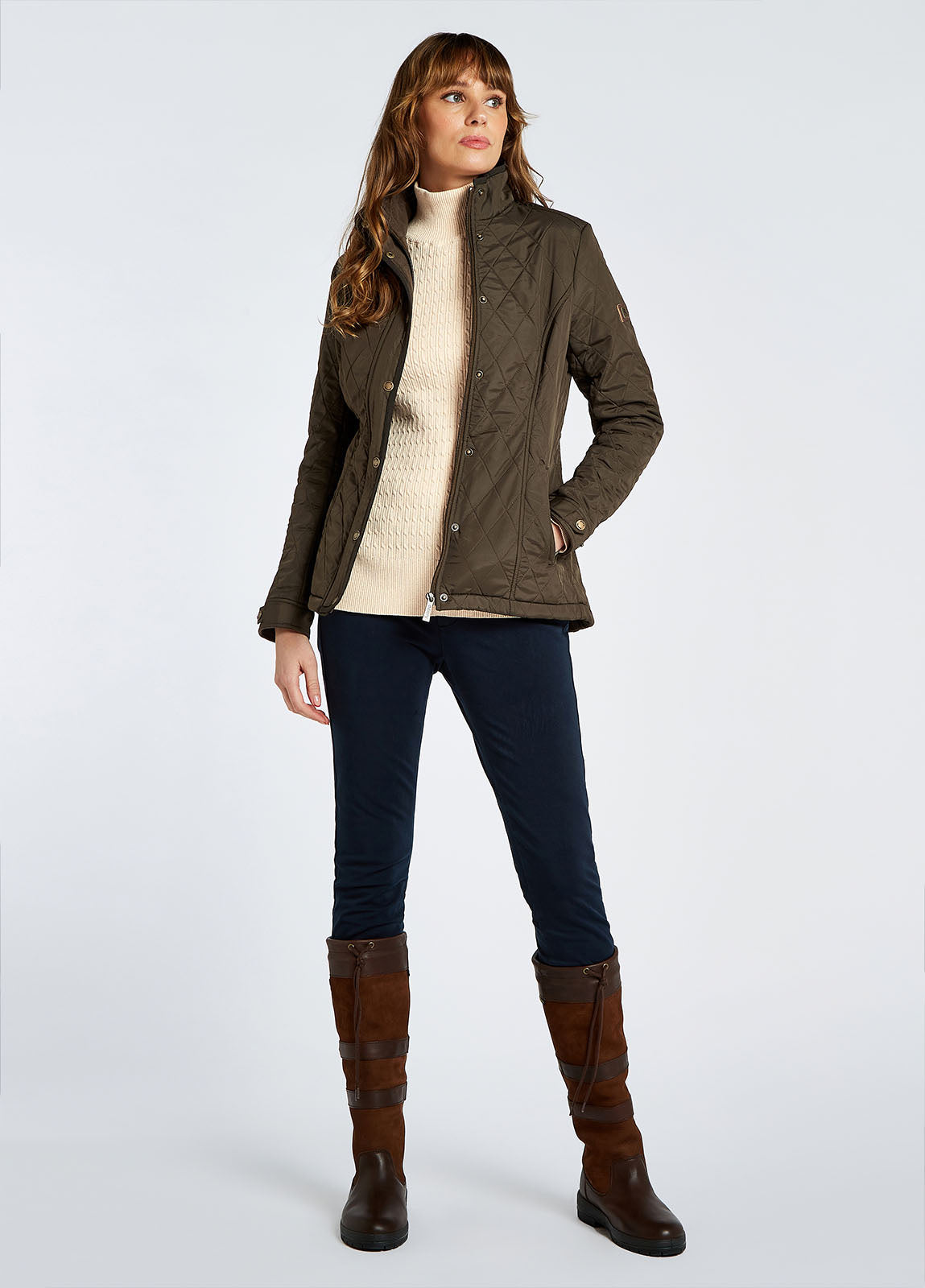 Camlodge Quilted Jacket- Olive