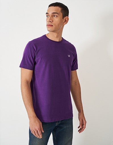 Crew Classic Tee- Fore Purple