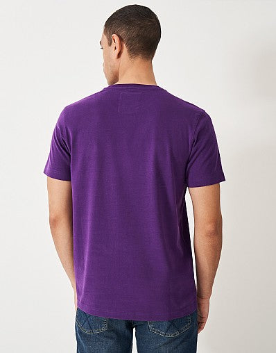 Crew Classic Tee- Fore Purple