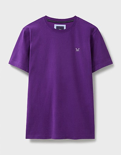 Crew Classic Tee- Fore Purple