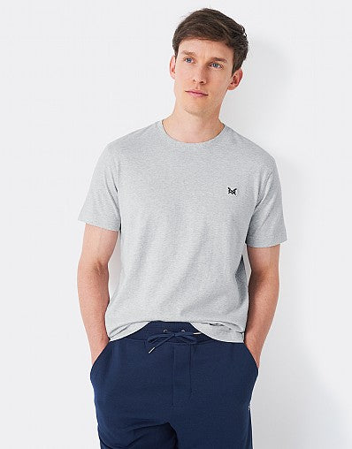 Crew Classic Tee- Ice Grey Marl