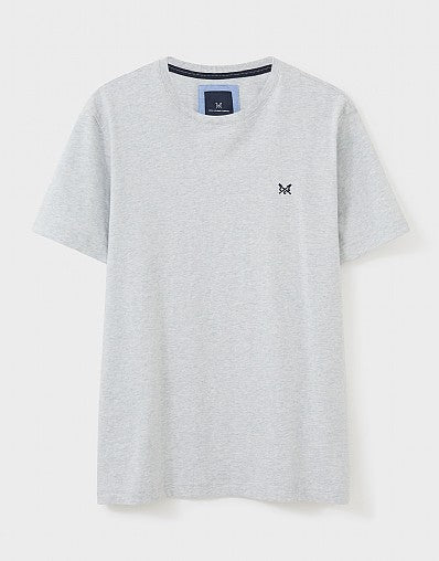 Crew Classic Tee- Ice Grey Marl