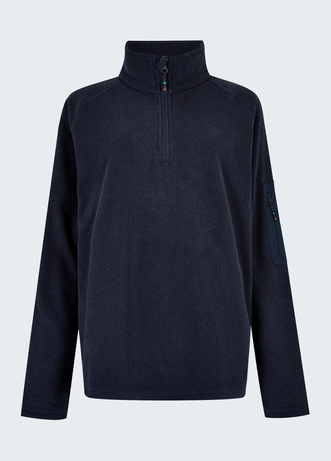 Monaco Fleece, Quarter Zip- Navy