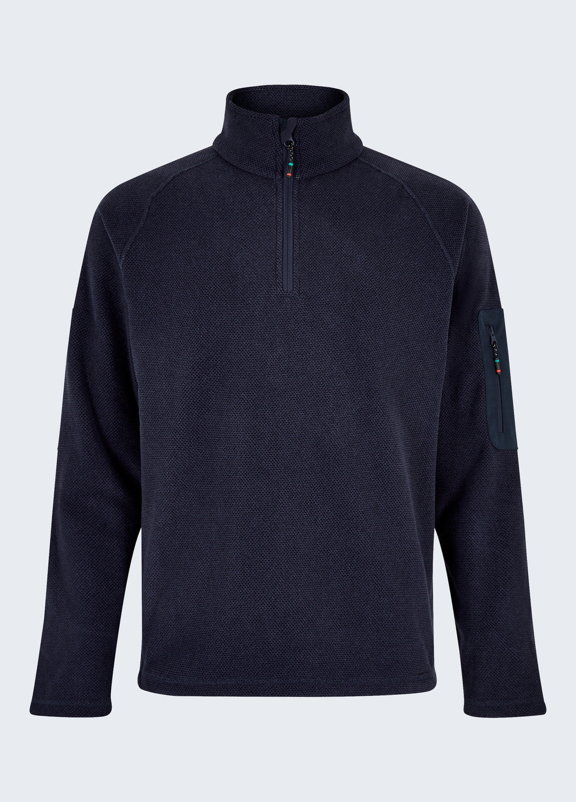 Monaco Fleece, Quarter Zip- Navy
