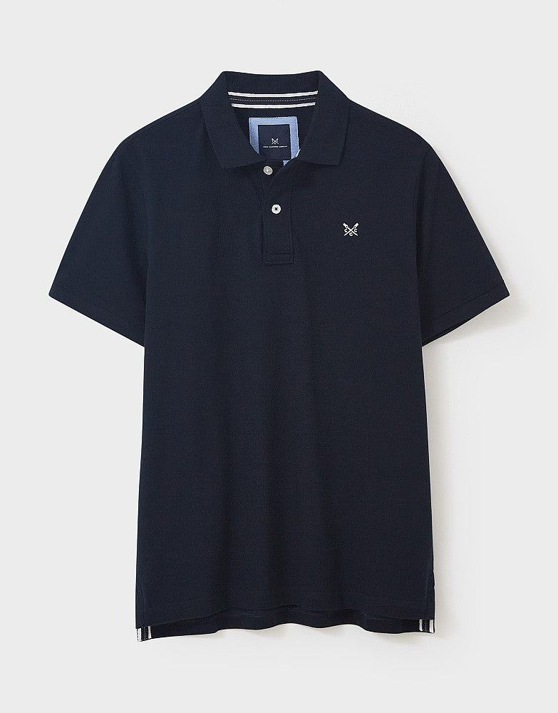 Classic Pique Polo Shirt- Navy
