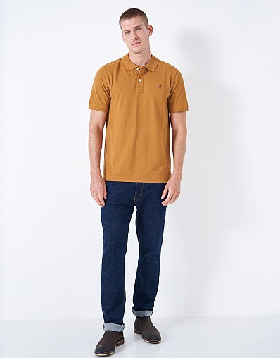 Classic Pique Polo Shirt- Cashew