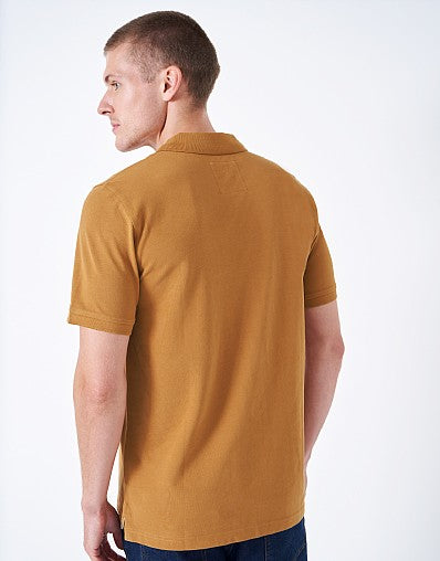 Classic Pique Polo Shirt- Cashew