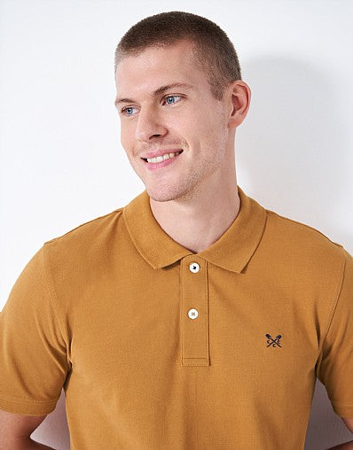 Classic Pique Polo Shirt- Cashew