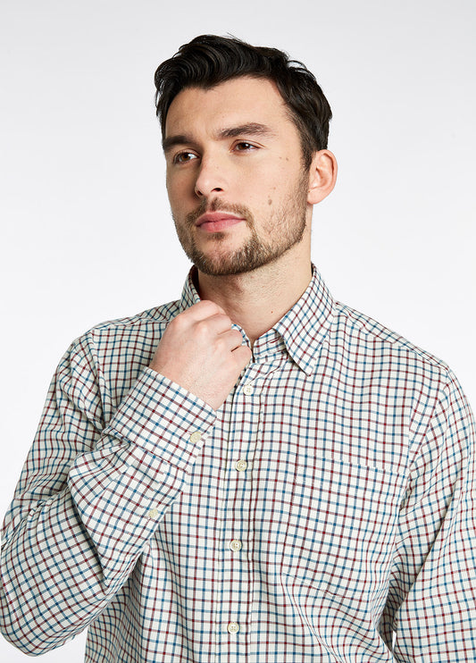 Dubarry Connell Tattersall Check Shirt - Cardinal