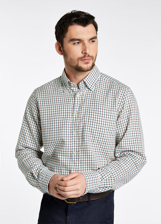 Dubarry Connell Tattersall Check Shirt - Cardinal