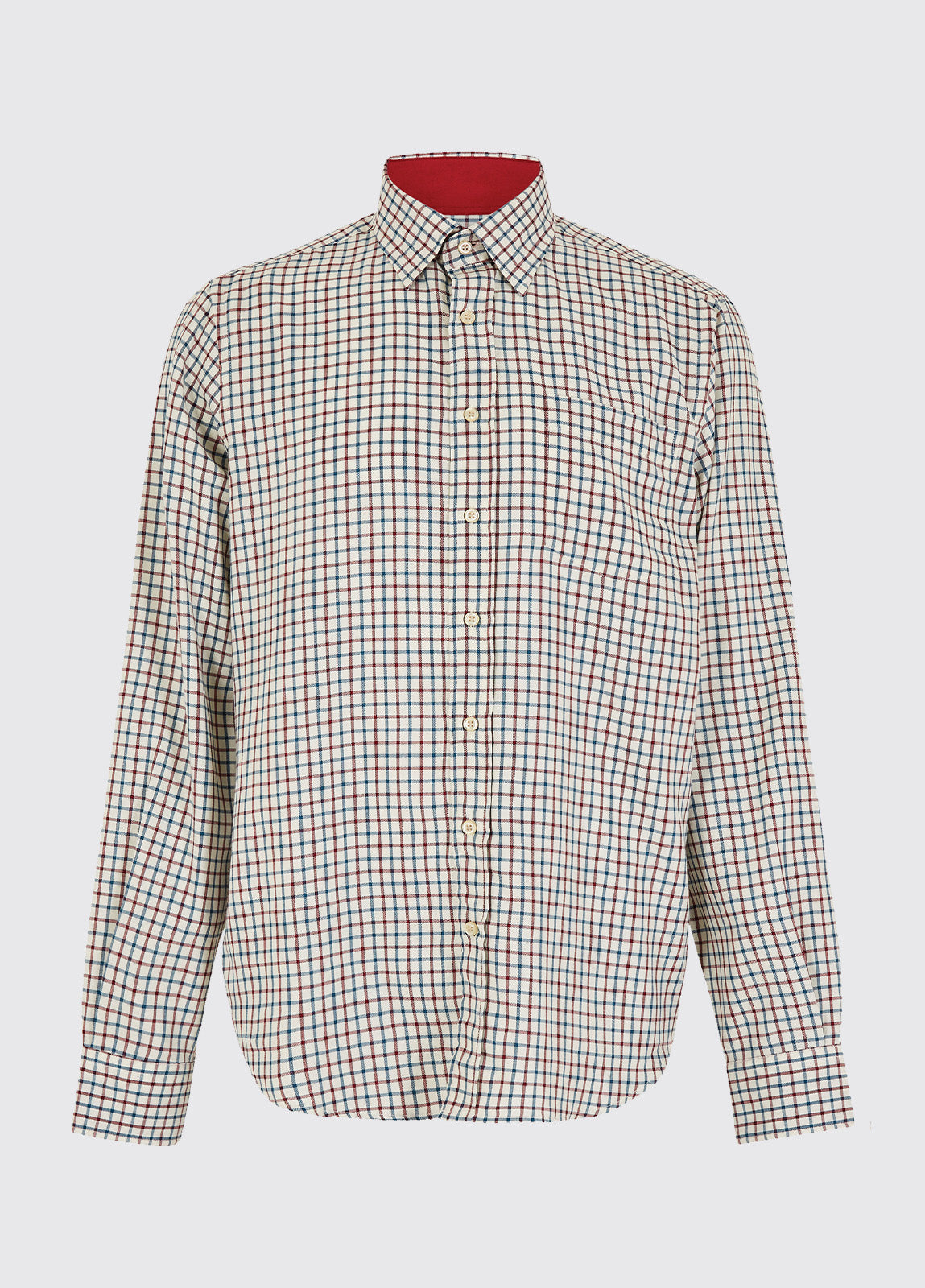 Dubarry Connell Tattersall Check Shirt - Cardinal