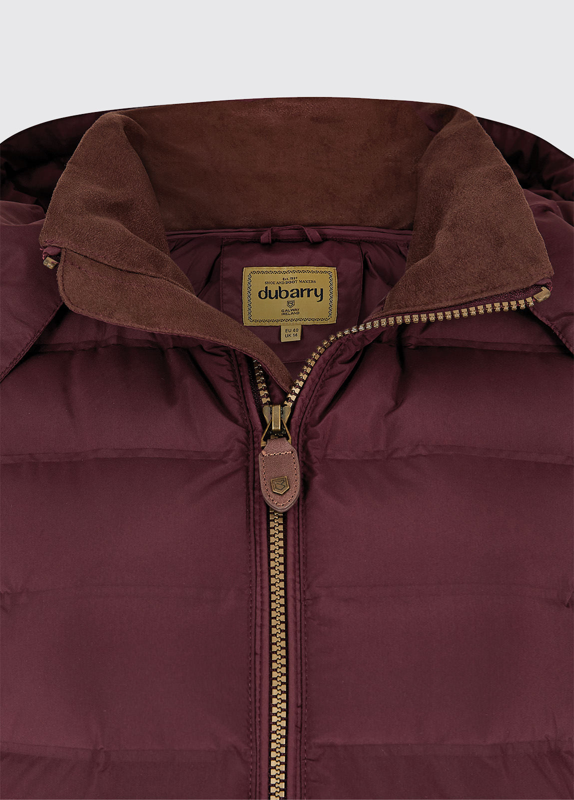 Dubarry Ballybrophy Quilted Jacket - Currant