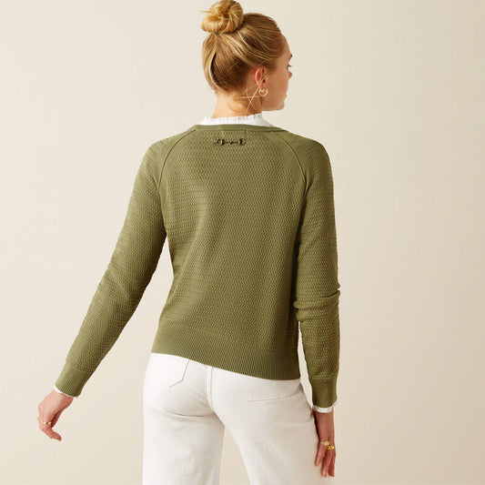 Cambeck Sweater - Oil Green