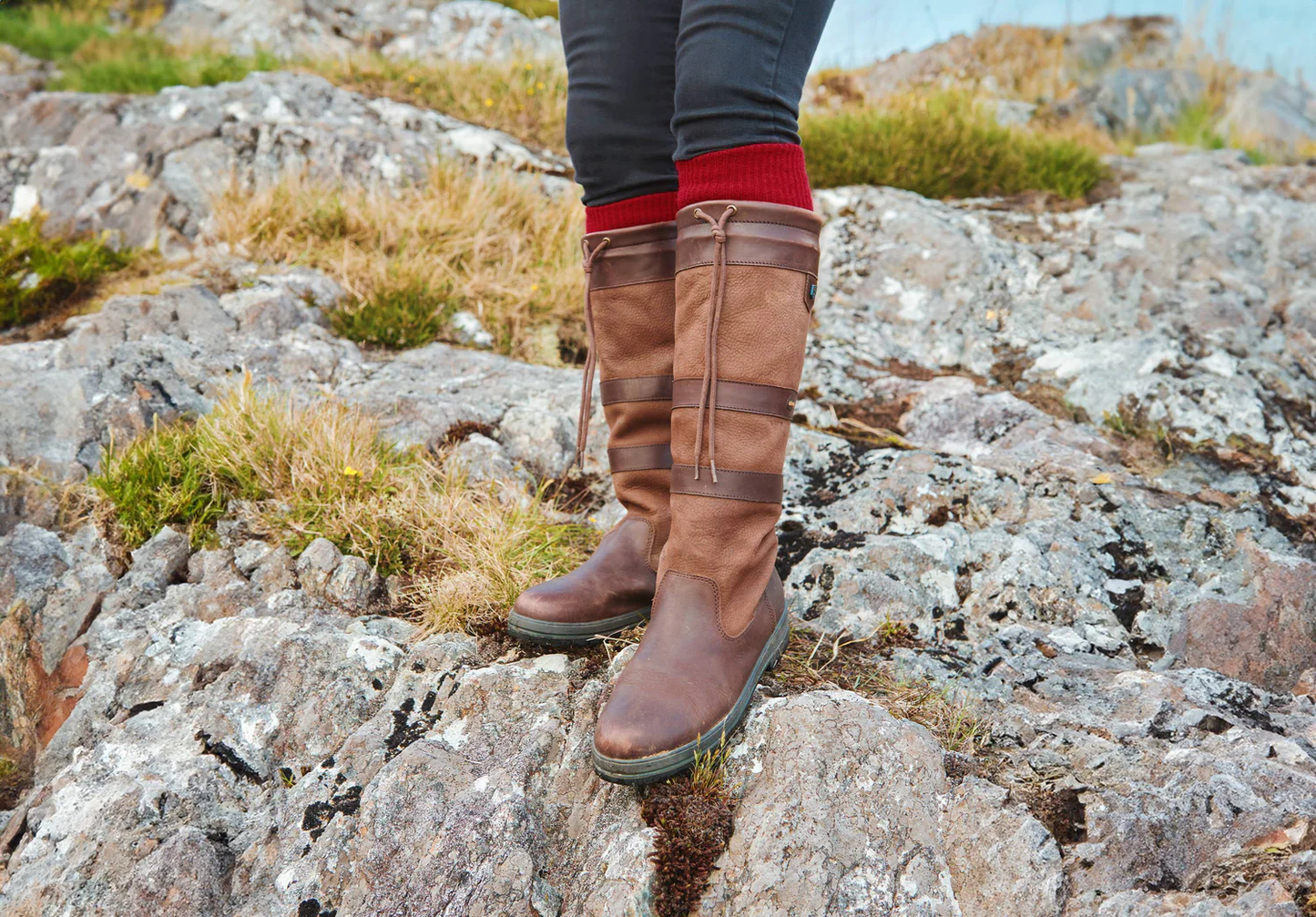Luxury Alpaca Socks - Cardinal