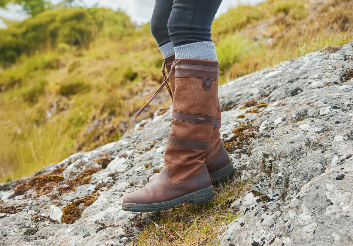 Luxury Alpaca Socks - Sky