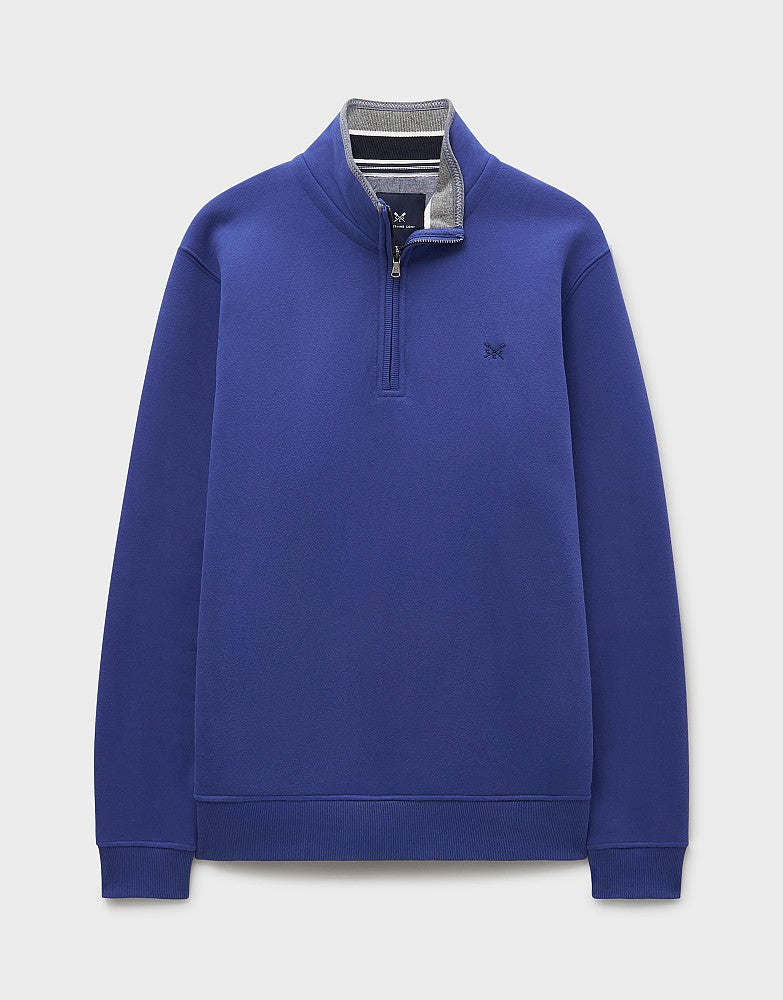 Classic Half Zip Sweater - Navy