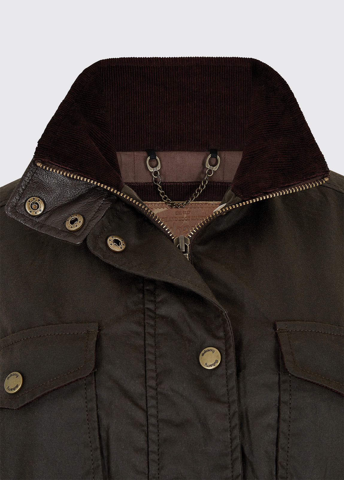 Munsboro Wax Jacket - Verdigris