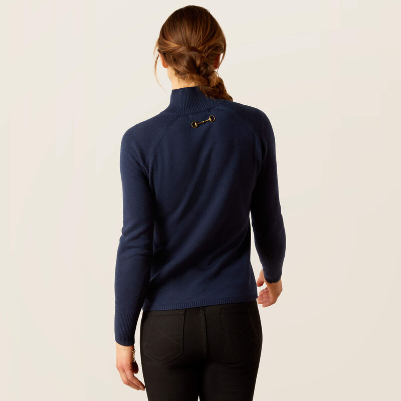 Ariat Half Moon Bay Sweater - Navy