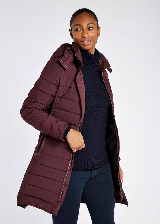 Dubarry Ballybrophy Quilted Jacket - Currant