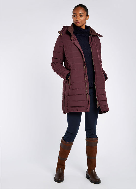 Dubarry Ballybrophy Quilted Jacket - Currant
