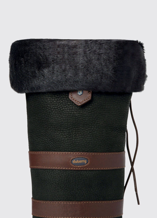 Dubarry Faux Fur Boot Liners - Black