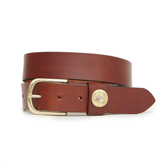 Hicks and Hides Mens Keeper Belt - Cognac