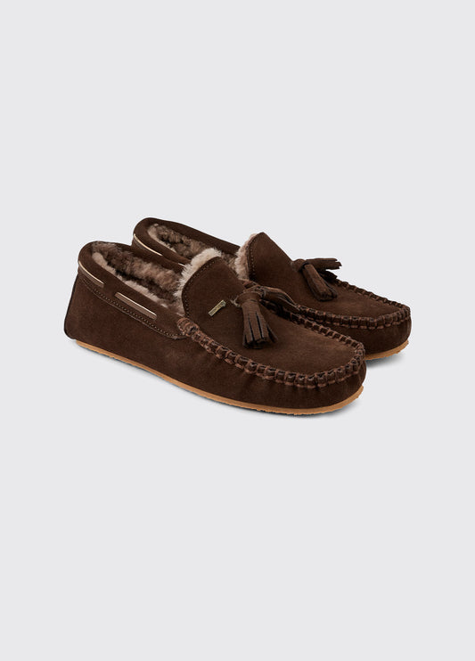 Dubarry Rosslare Slippers - Cigar