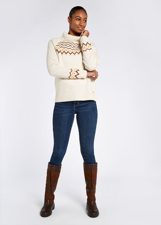 Dubarry Riverstown Jumper - Chalk