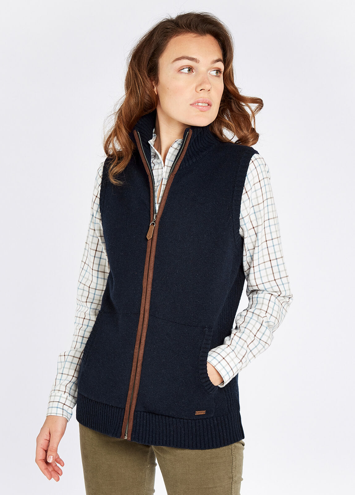 Dubarry Sheedy Knit Bodywarmer - Navy