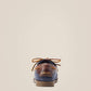 Ariat Womens Antigua boat shoe- Chocolate/Navy