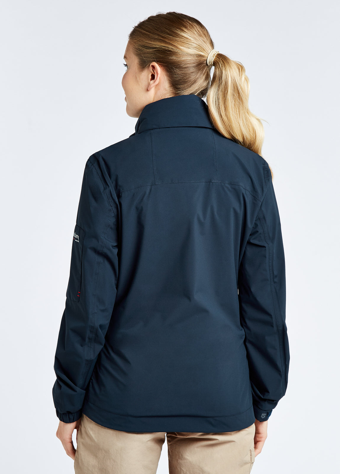 Corfu Women's Crew Jacket- Navy