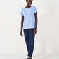 Perfect Crew Slub T-Shirt- Powder Blue