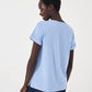 Perfect Crew Slub T-Shirt- Powder Blue