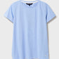 Perfect Crew Slub T-Shirt- Powder Blue