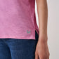 Perfect Crew Slub T-Shirt- Fuchsia Pink