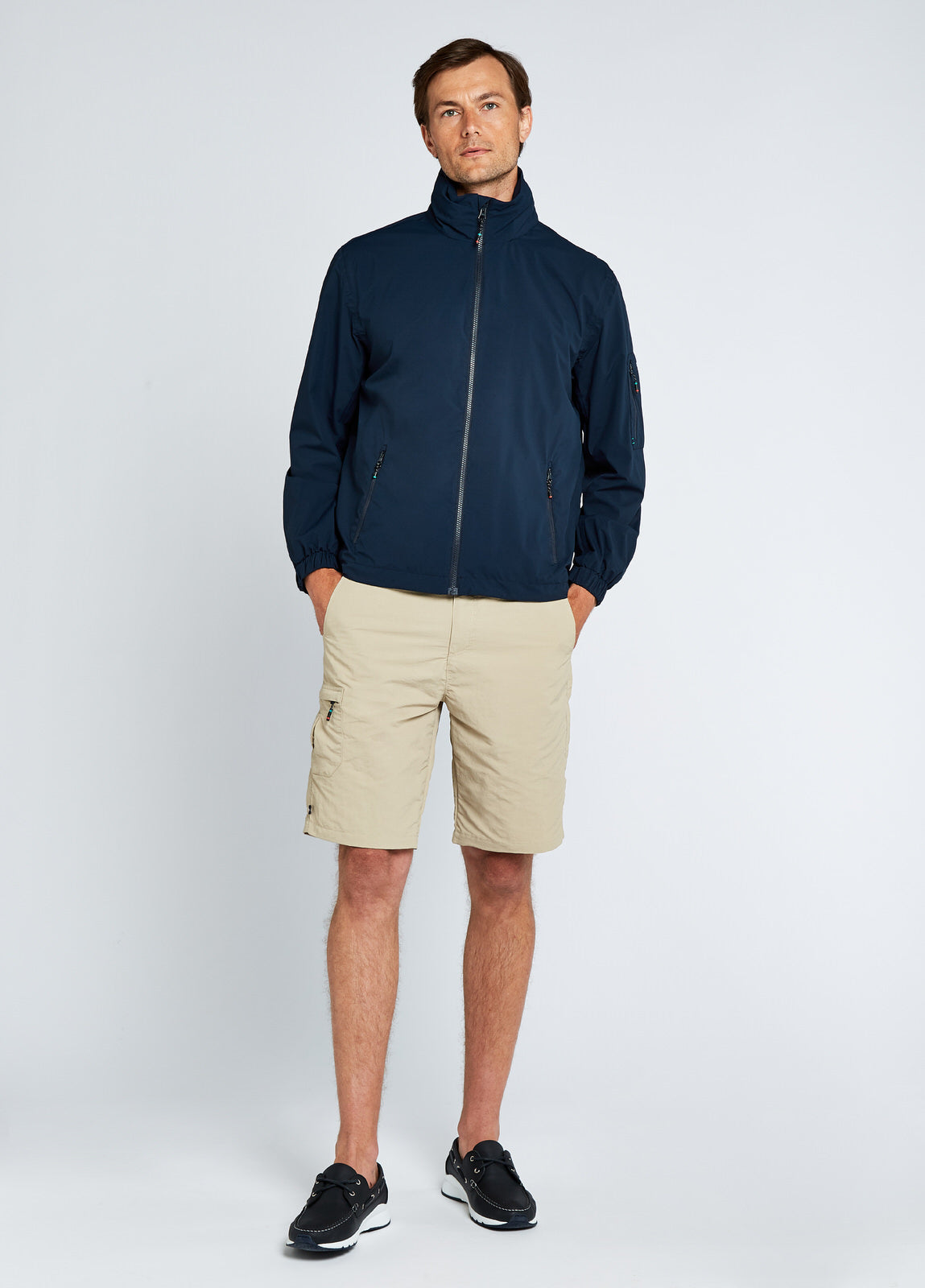 Levanto Men's Crew Jacket- Navy