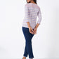 Pink stripe Essential Breton T-Shirt