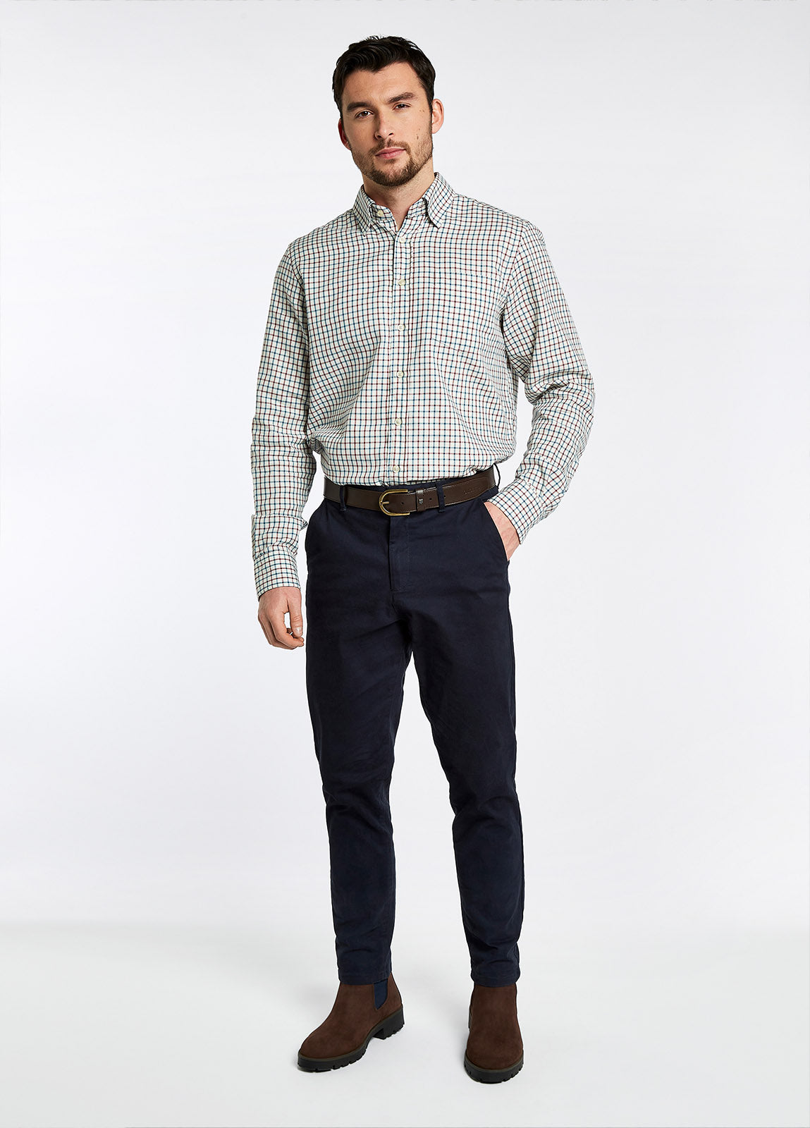 Dubarry Connell Tattersall Check Shirt - Cardinal