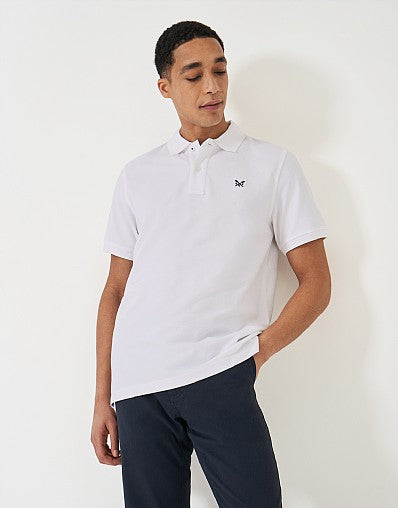 Classic Pique Polo - White