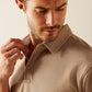 Shaldon Polo Shirt - Silken Brown Heather