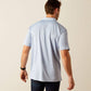 Shaldon Polo Shirt - Pacific Blue Heather